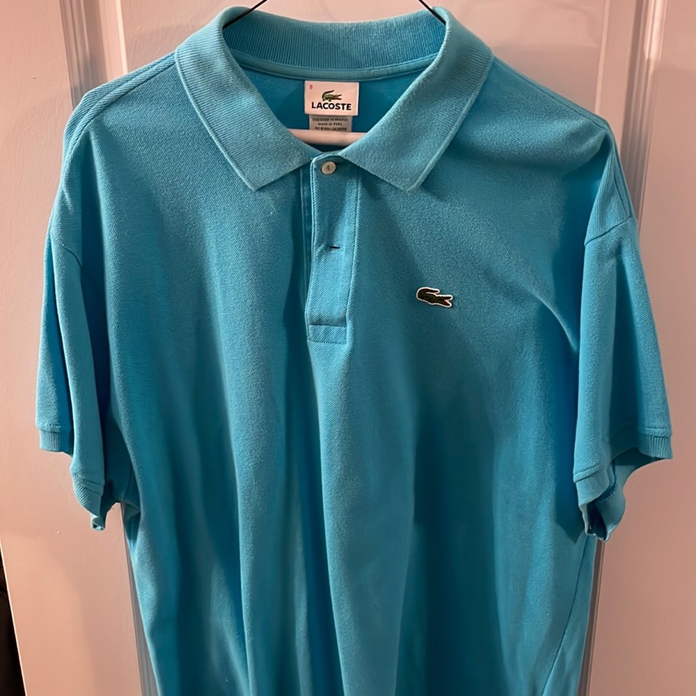 Lacoste Polo Blue size 8 XL